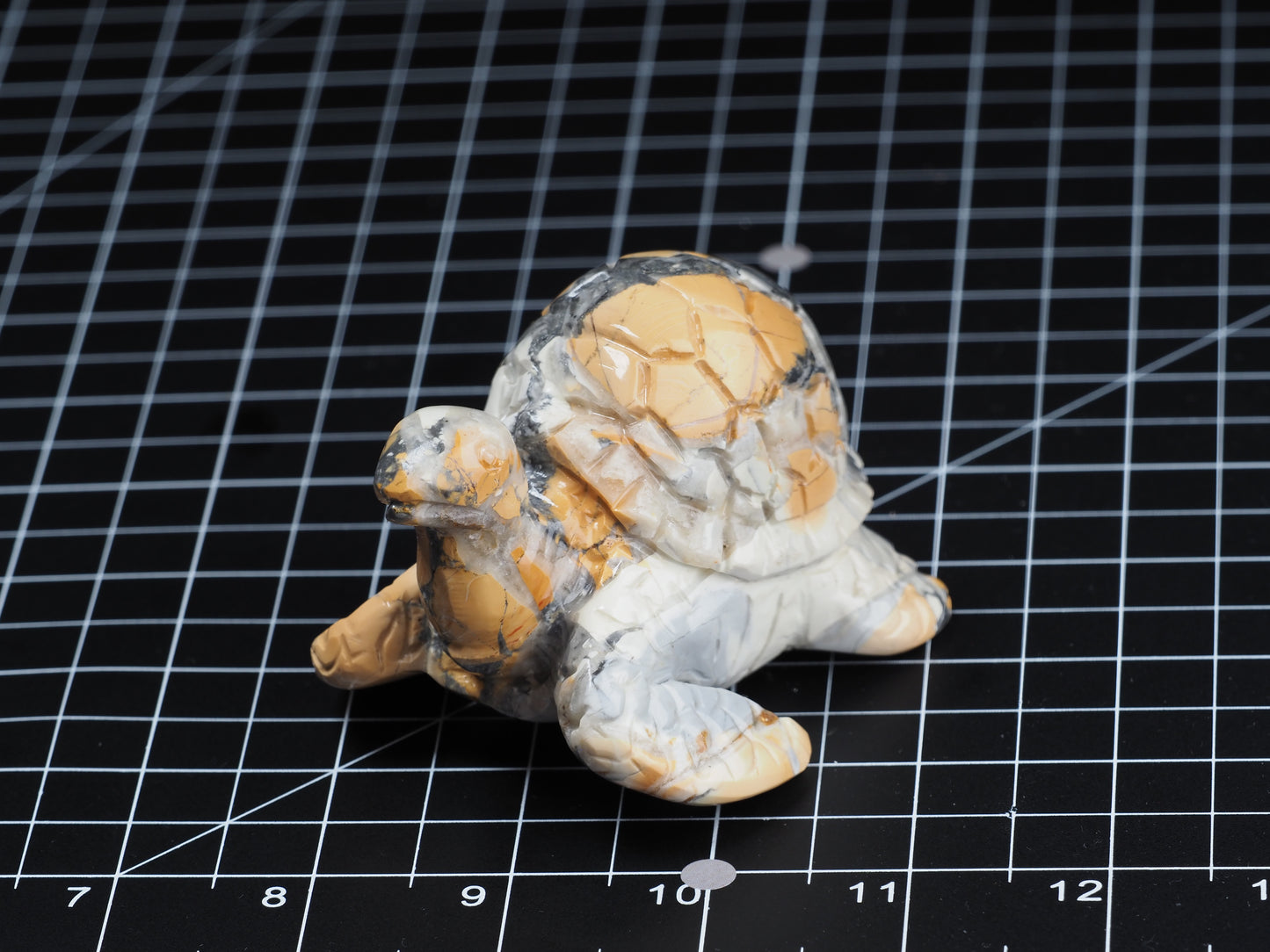 Sea Turtle Maligano Jasper Carving