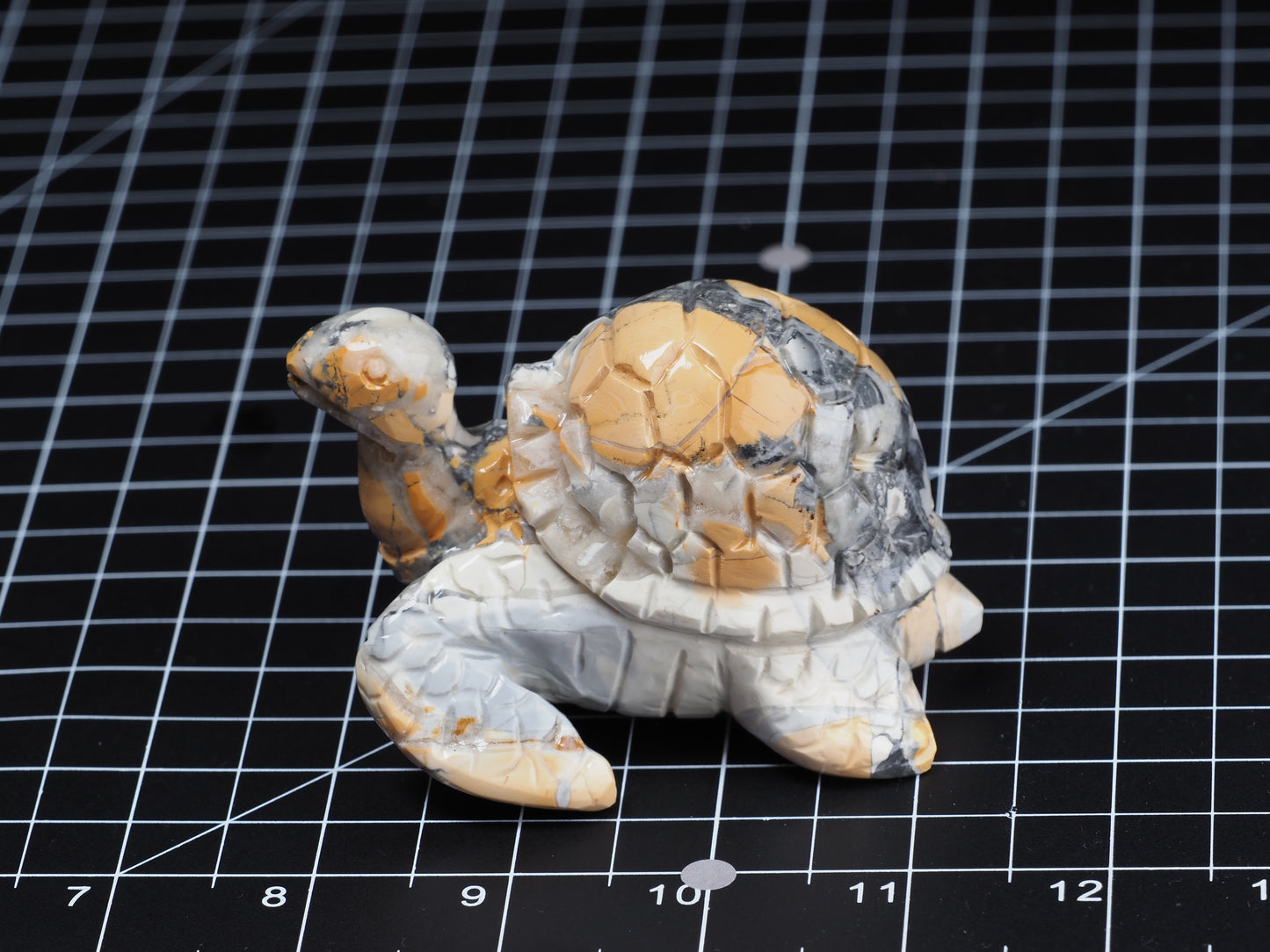 Sea Turtle Maligano Jasper Carving