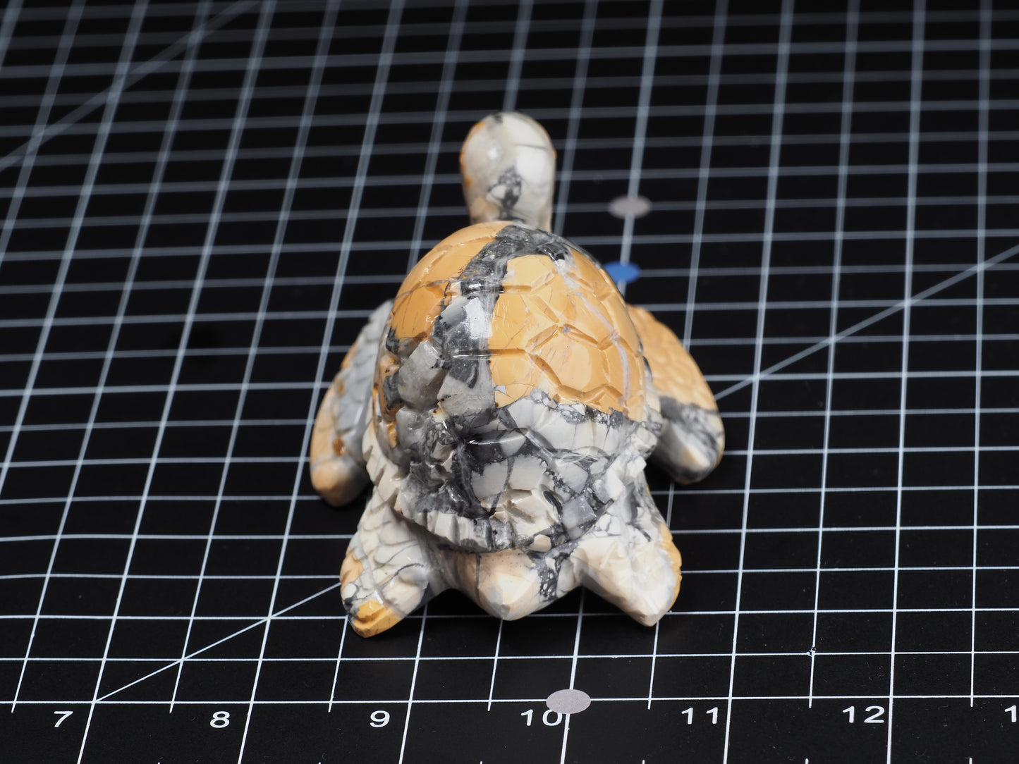 Sea Turtle Maligano Jasper Carving