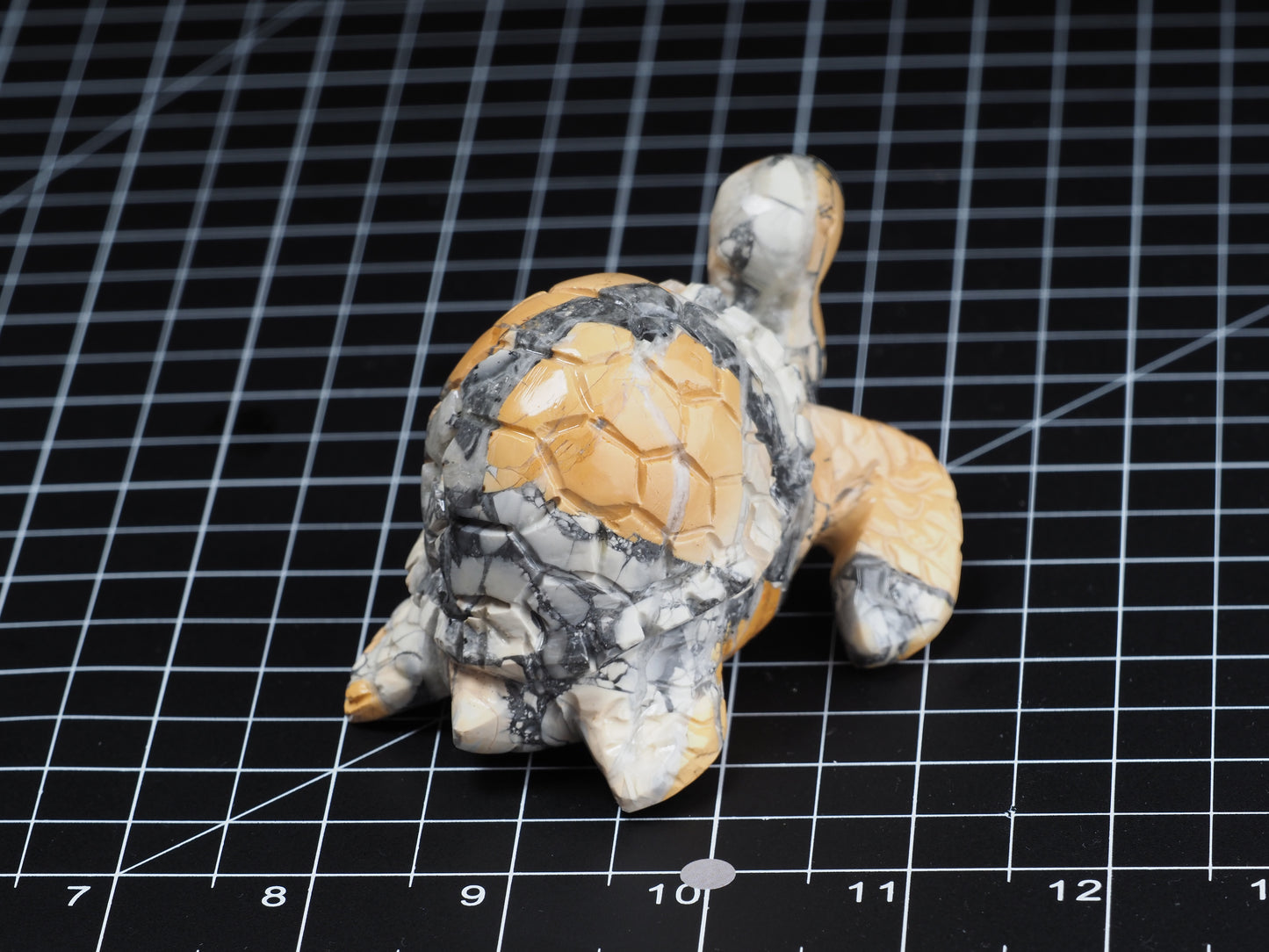 Sea Turtle Maligano Jasper Carving