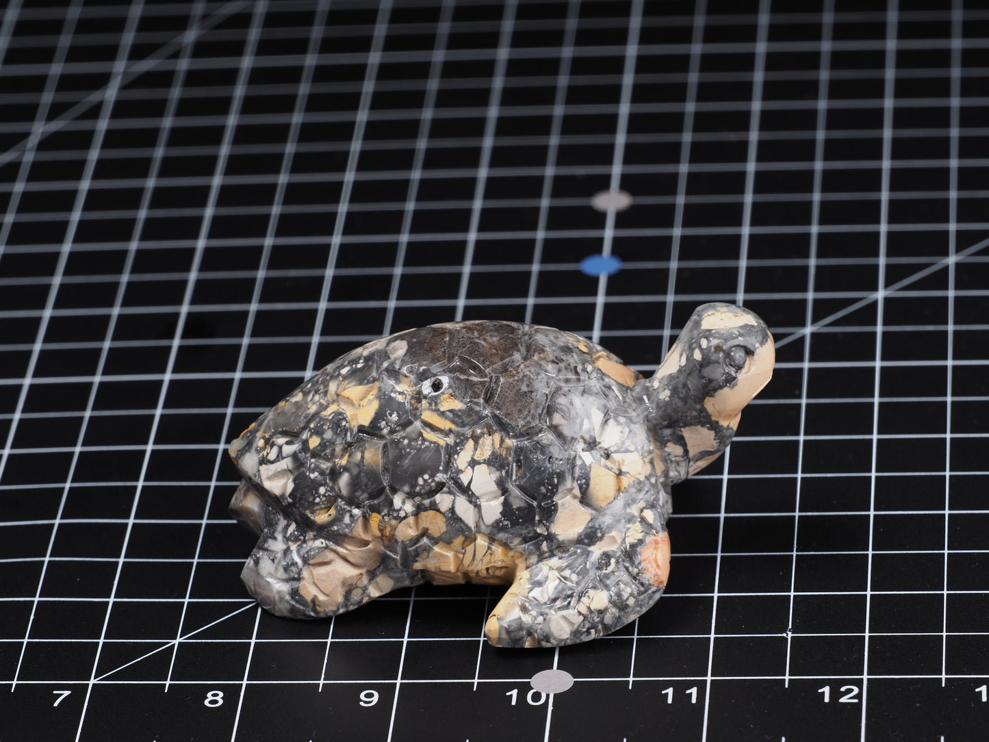 Sea Turtle Maligano Jasper Carving