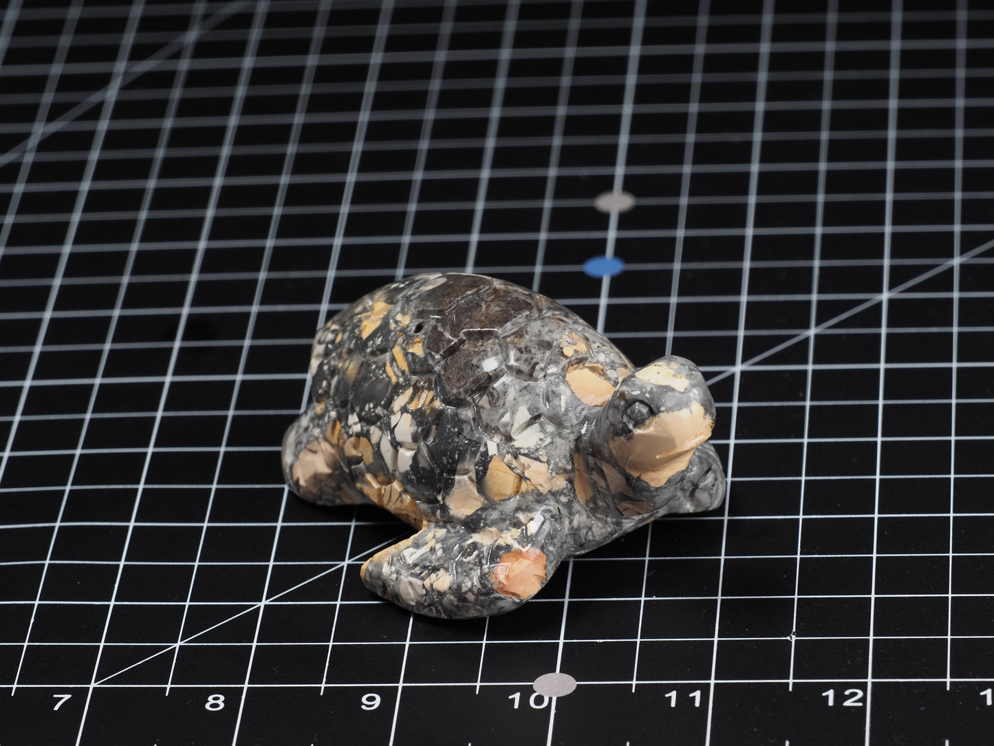 Sea Turtle Maligano Jasper Carving