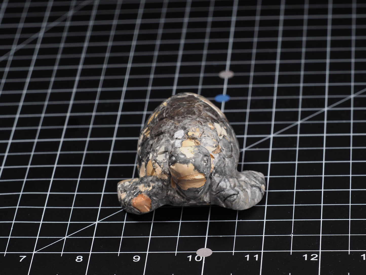 Sea Turtle Maligano Jasper Carving