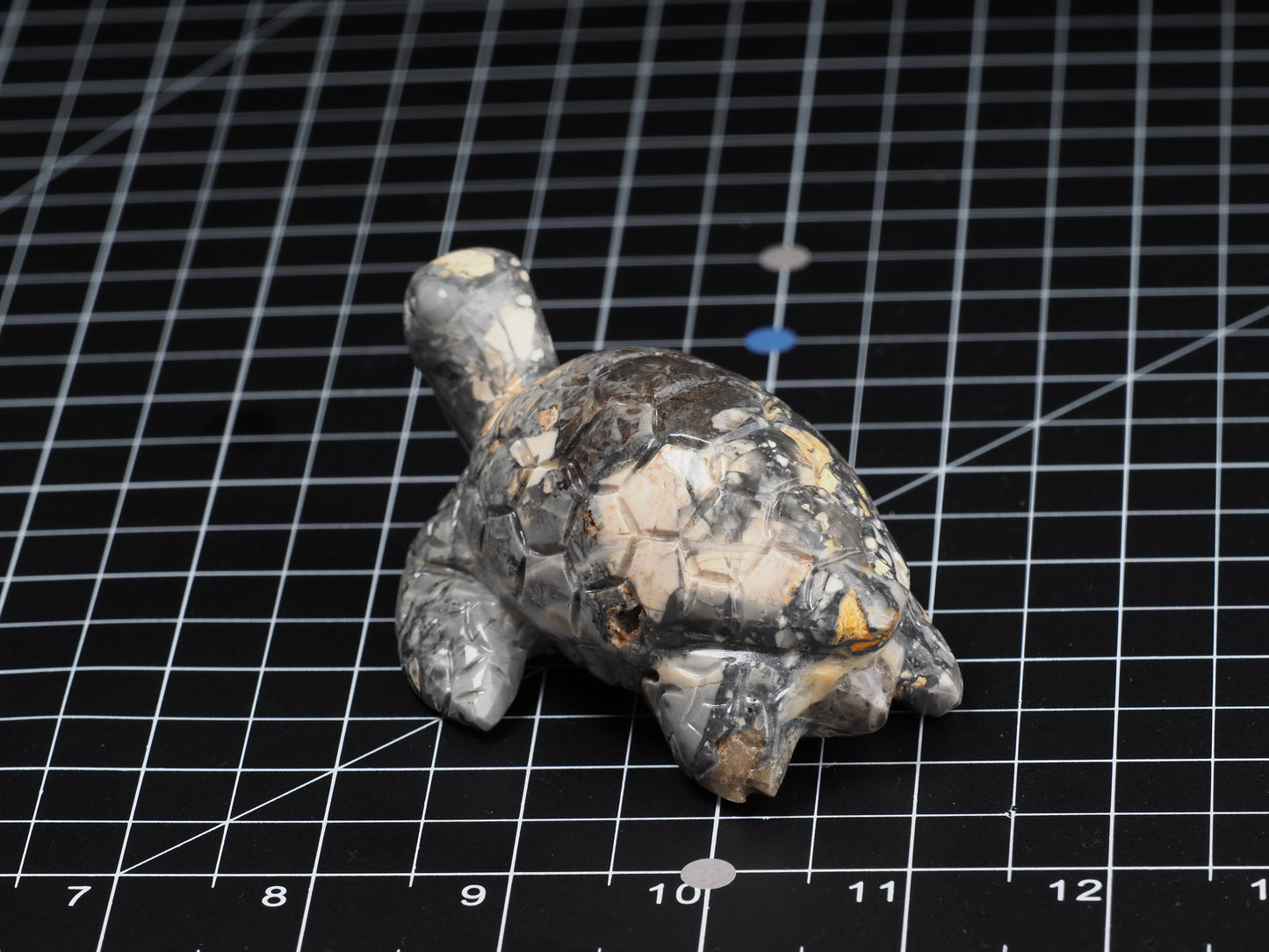 Sea Turtle Maligano Jasper Carving