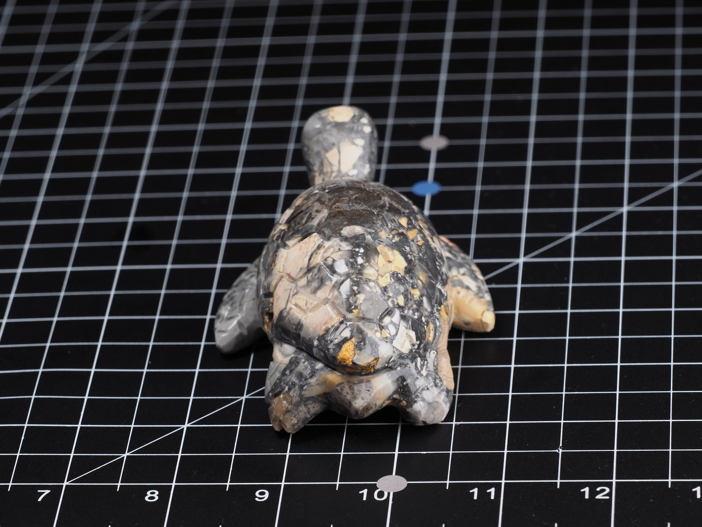 Sea Turtle Maligano Jasper Carving