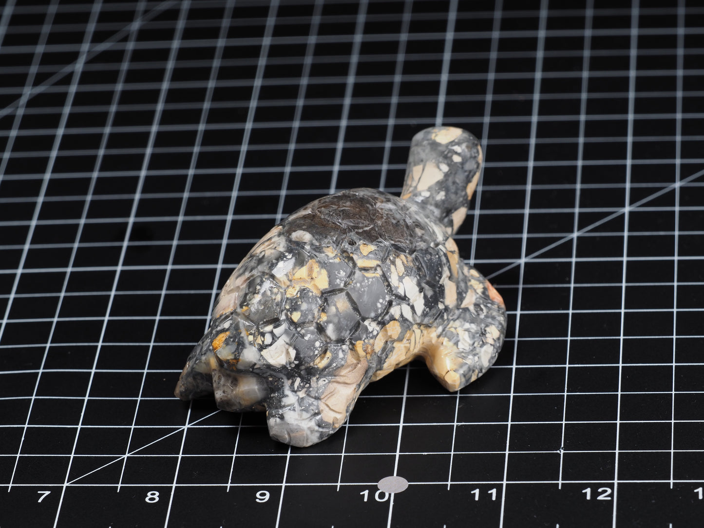 Sea Turtle Maligano Jasper Carving