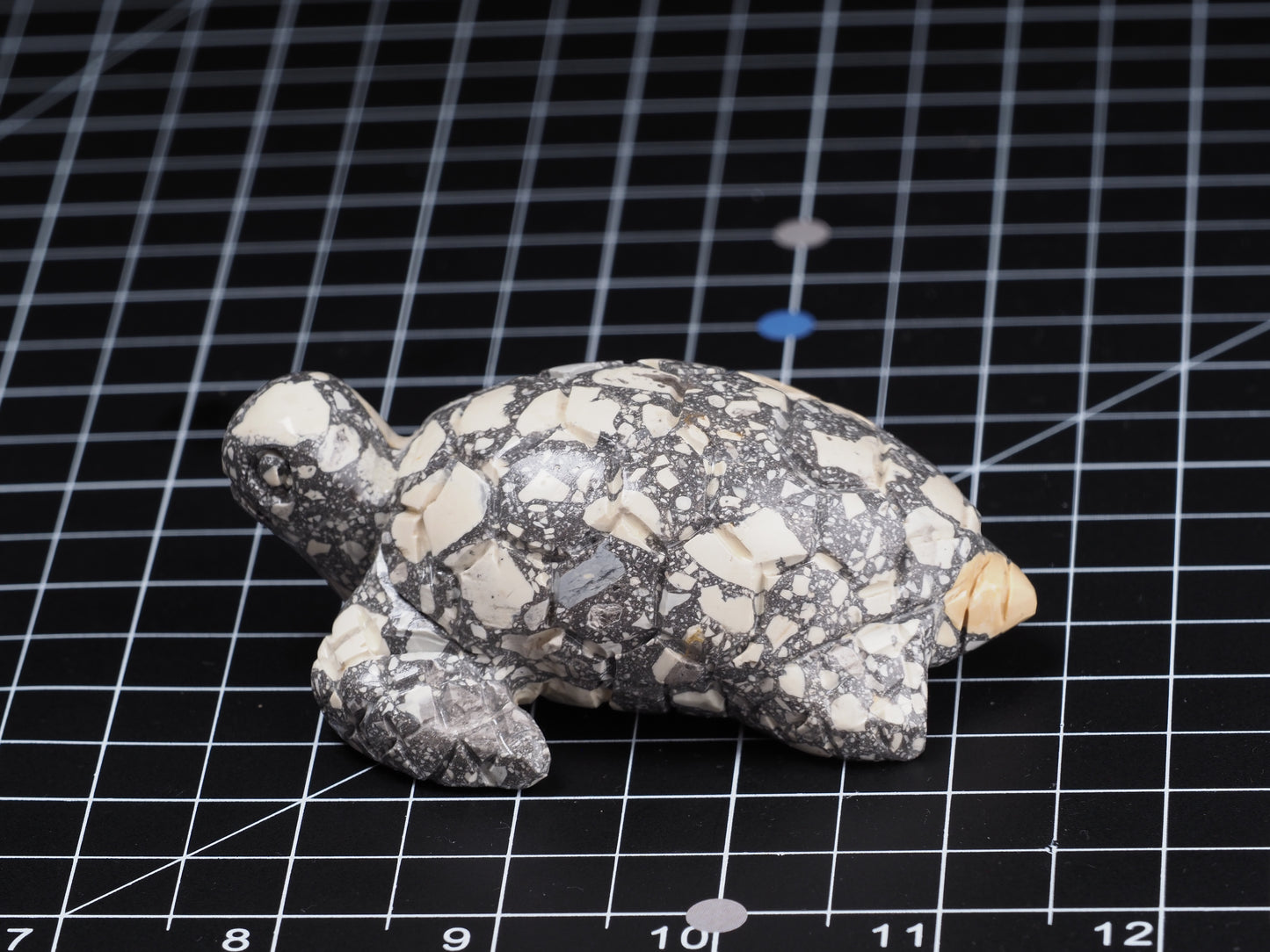 Sea Turtle Maligano Jasper Carving