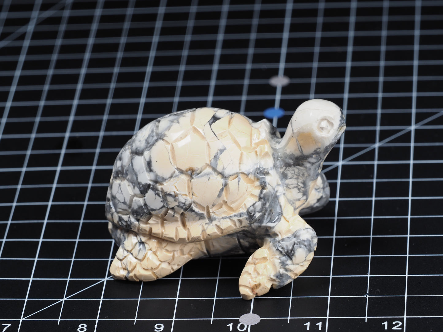 Sea Turtle Maligano Jasper Carving