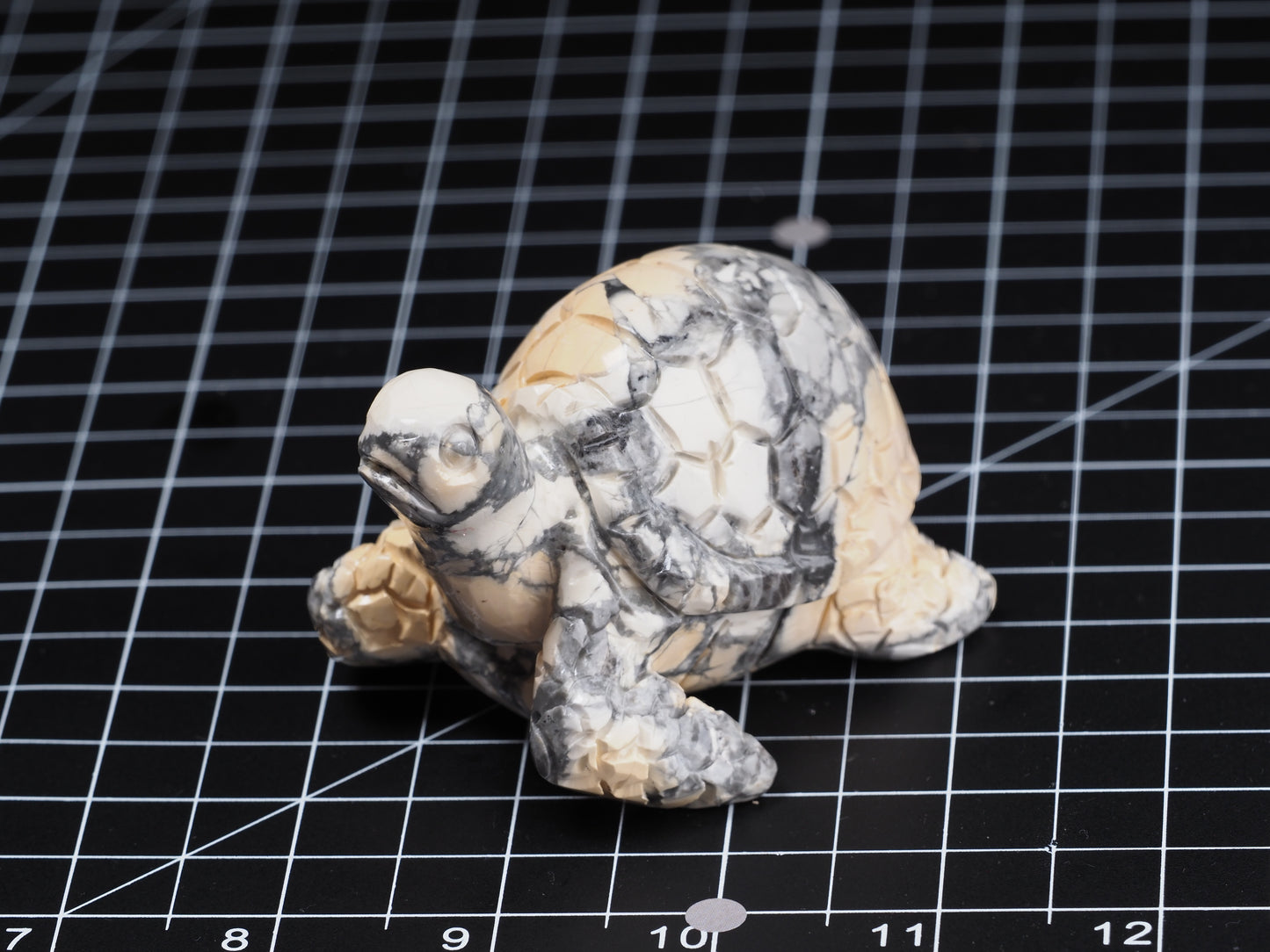 Sea Turtle Maligano Jasper Carving