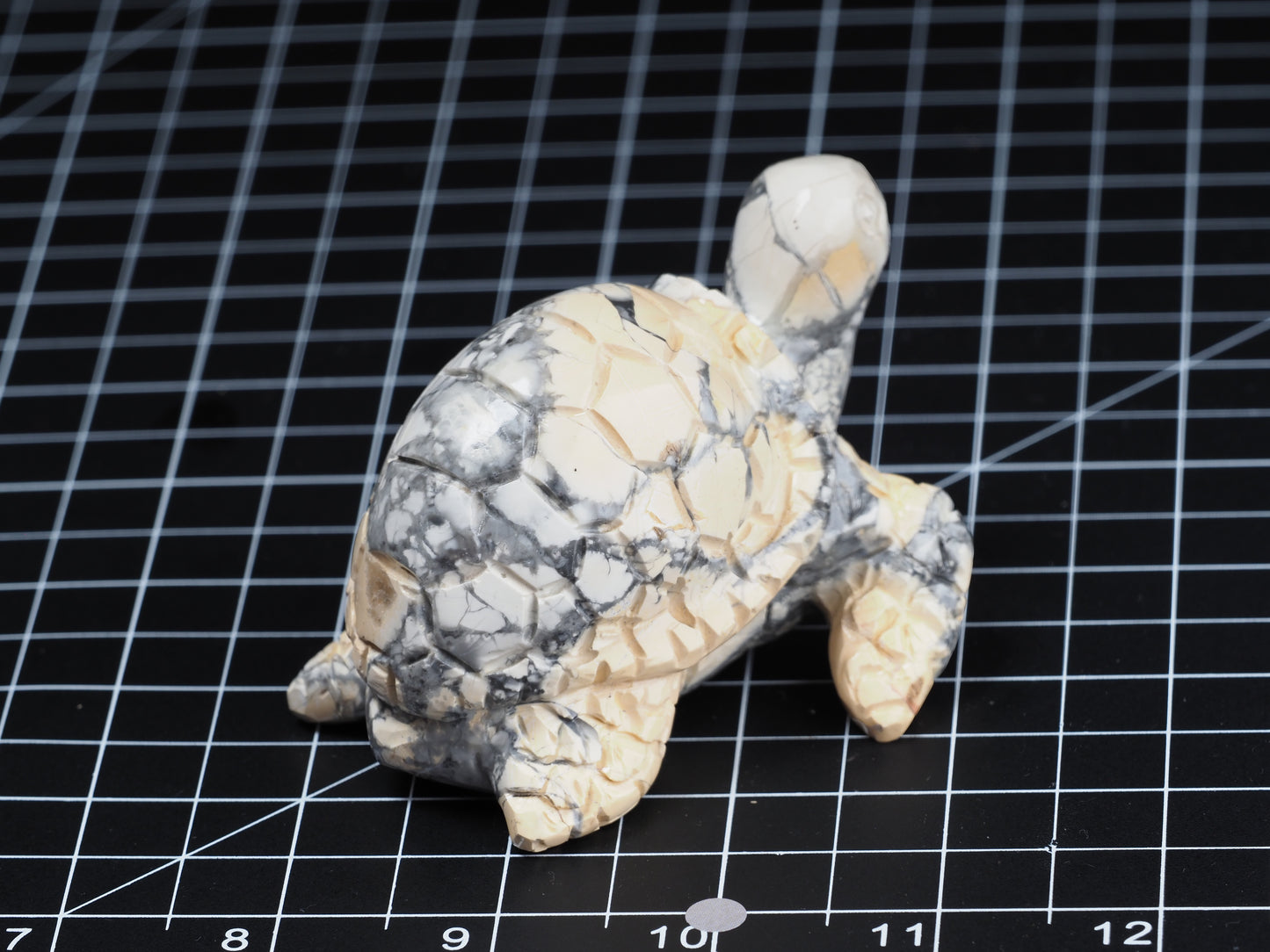 Sea Turtle Maligano Jasper Carving