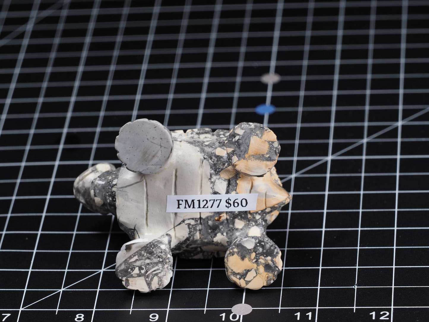 Tortoise / Turtle Maligano Jasper Carving