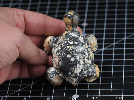 Tortoise / Turtle Maligano Jasper Carving
