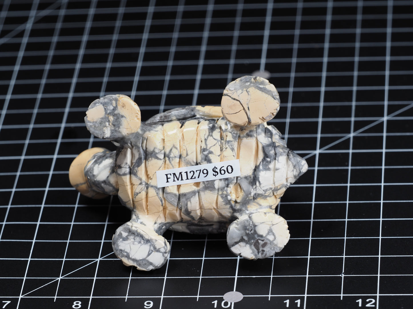 Tortoise / Turtle Maligano Jasper Carving