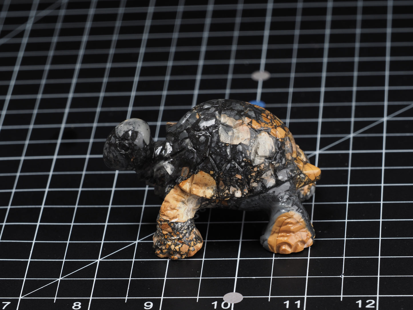 Tortoise / Turtle Maligano Jasper Carving