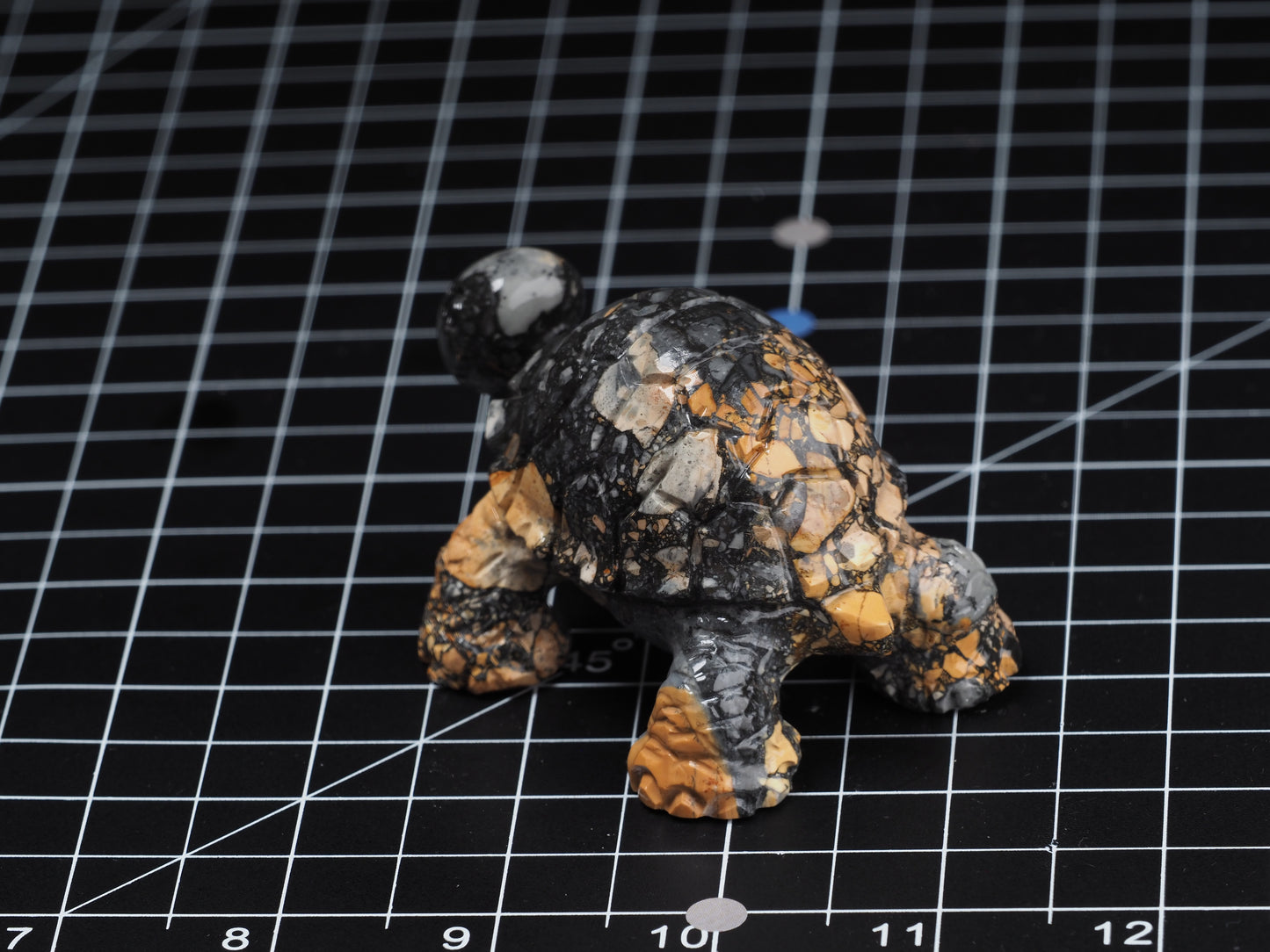 Tortoise / Turtle Maligano Jasper Carving