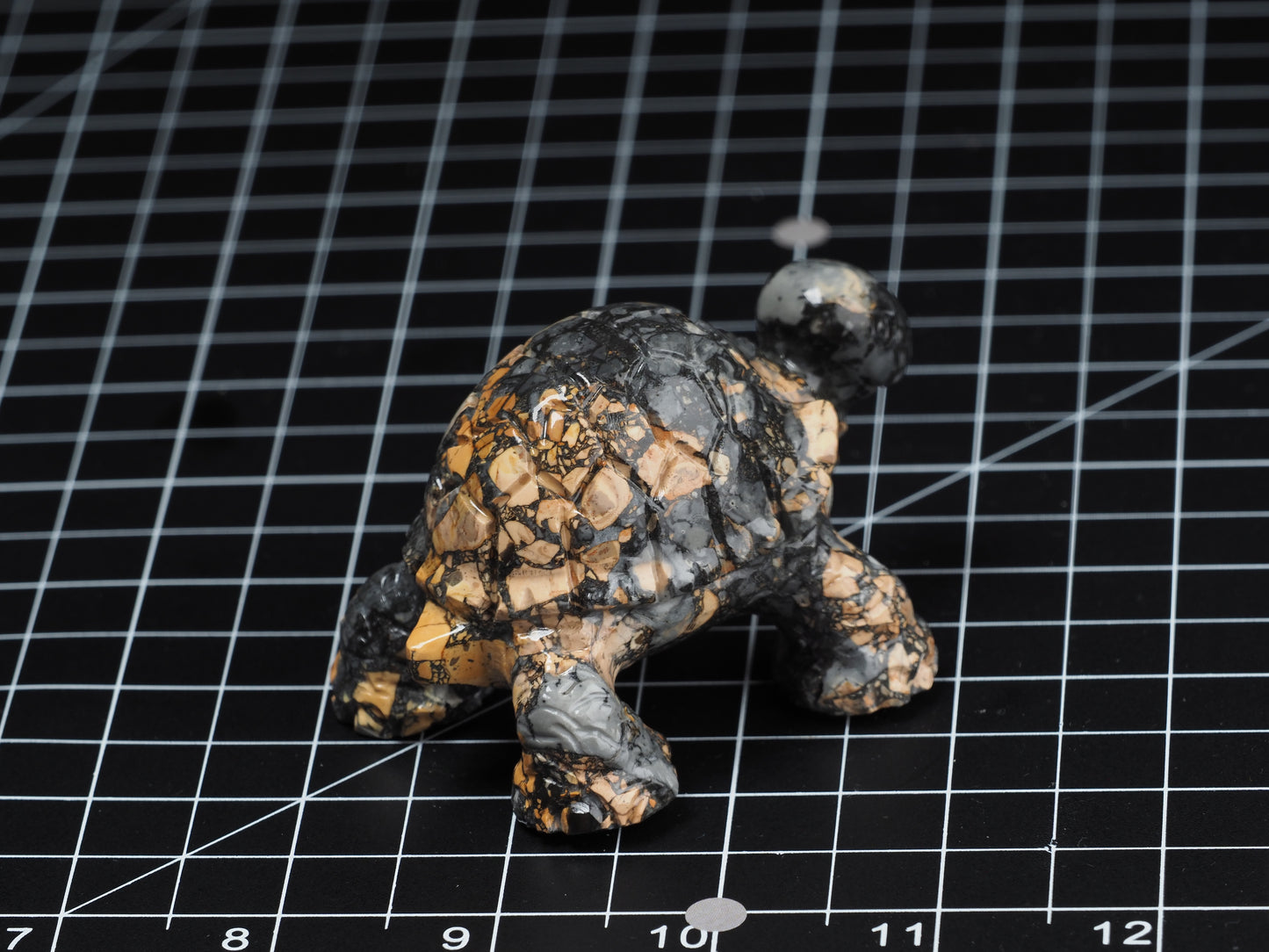 Tortoise / Turtle Maligano Jasper Carving