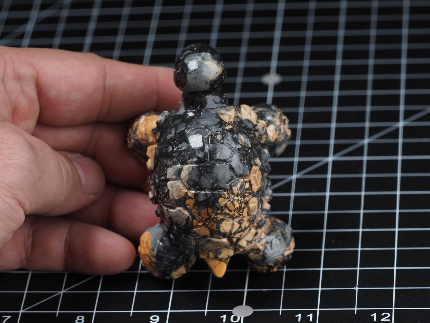 Tortoise / Turtle Maligano Jasper Carving