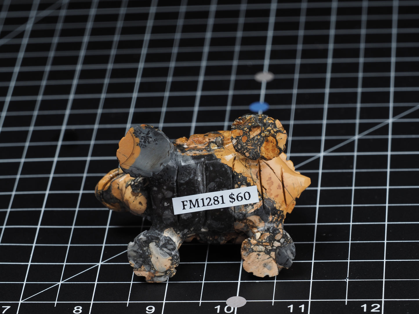 Tortoise / Turtle Maligano Jasper Carving