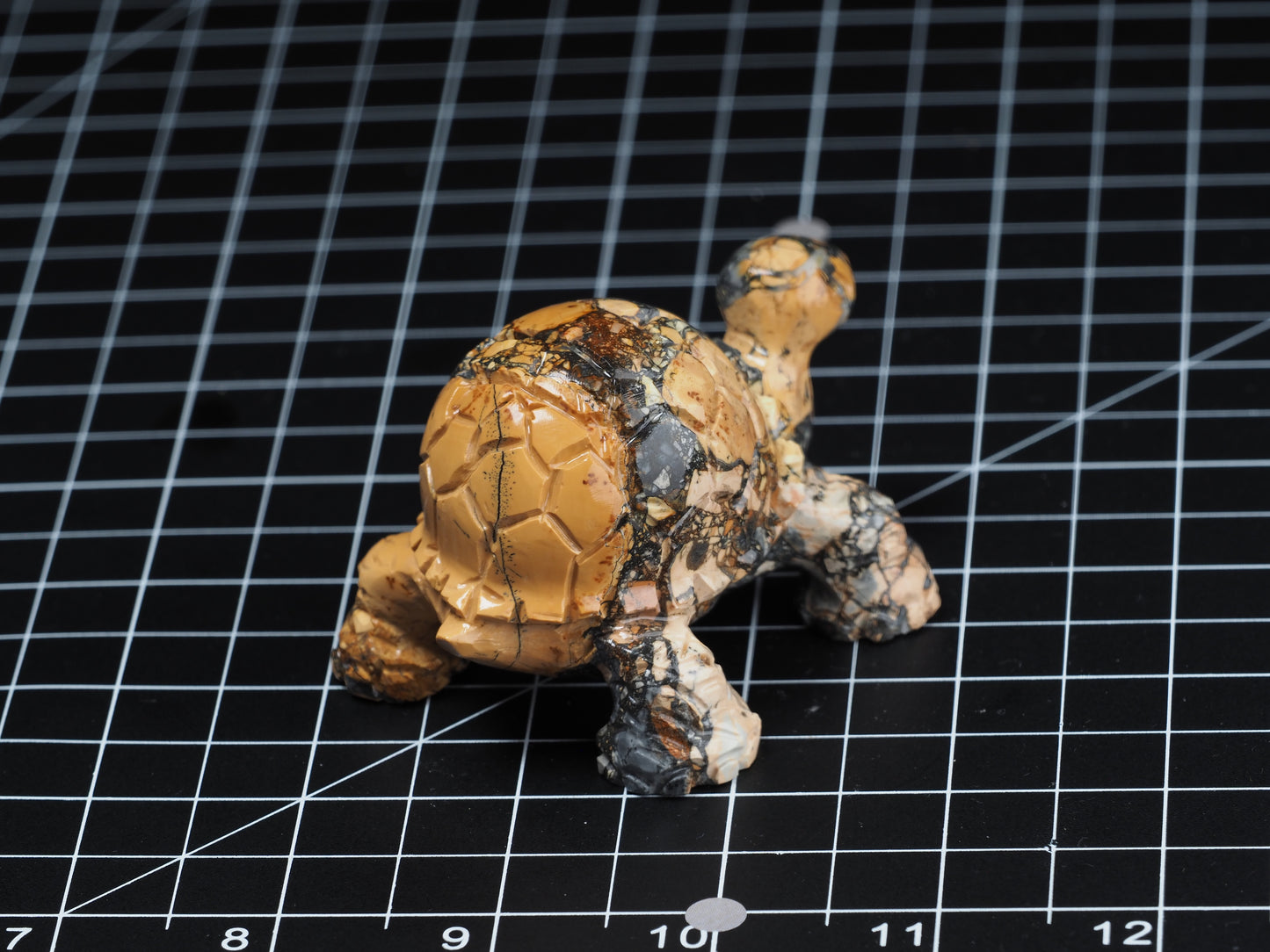 Tortoise / Turtle Maligano Jasper Carving