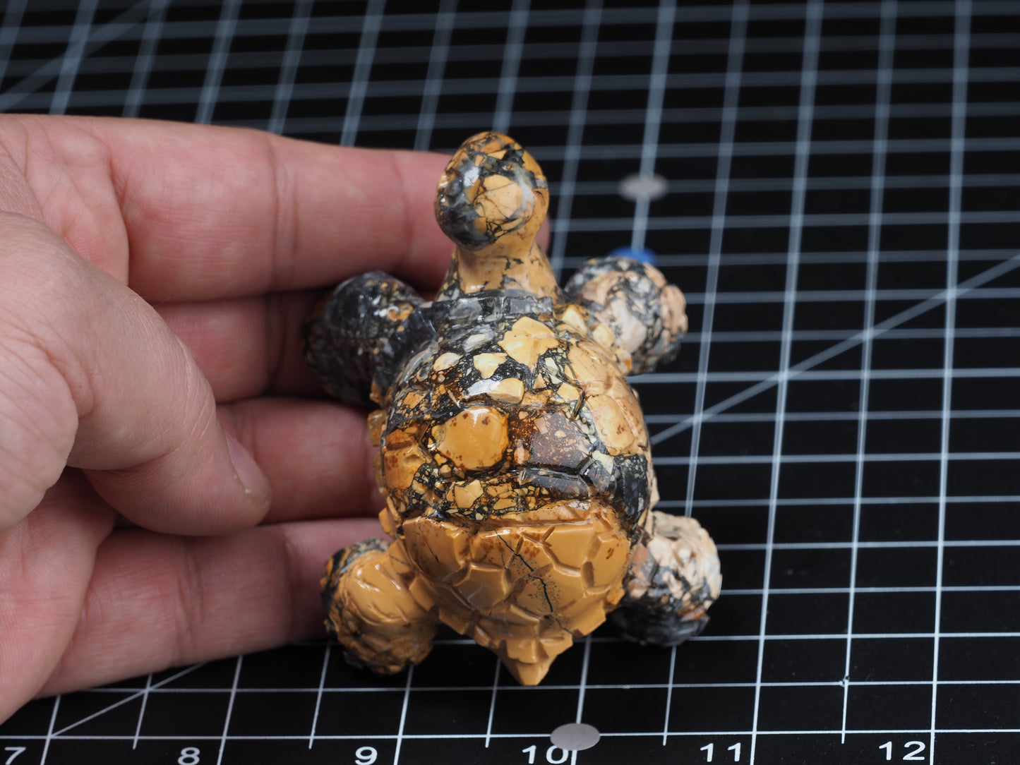 Tortoise / Turtle Maligano Jasper Carving