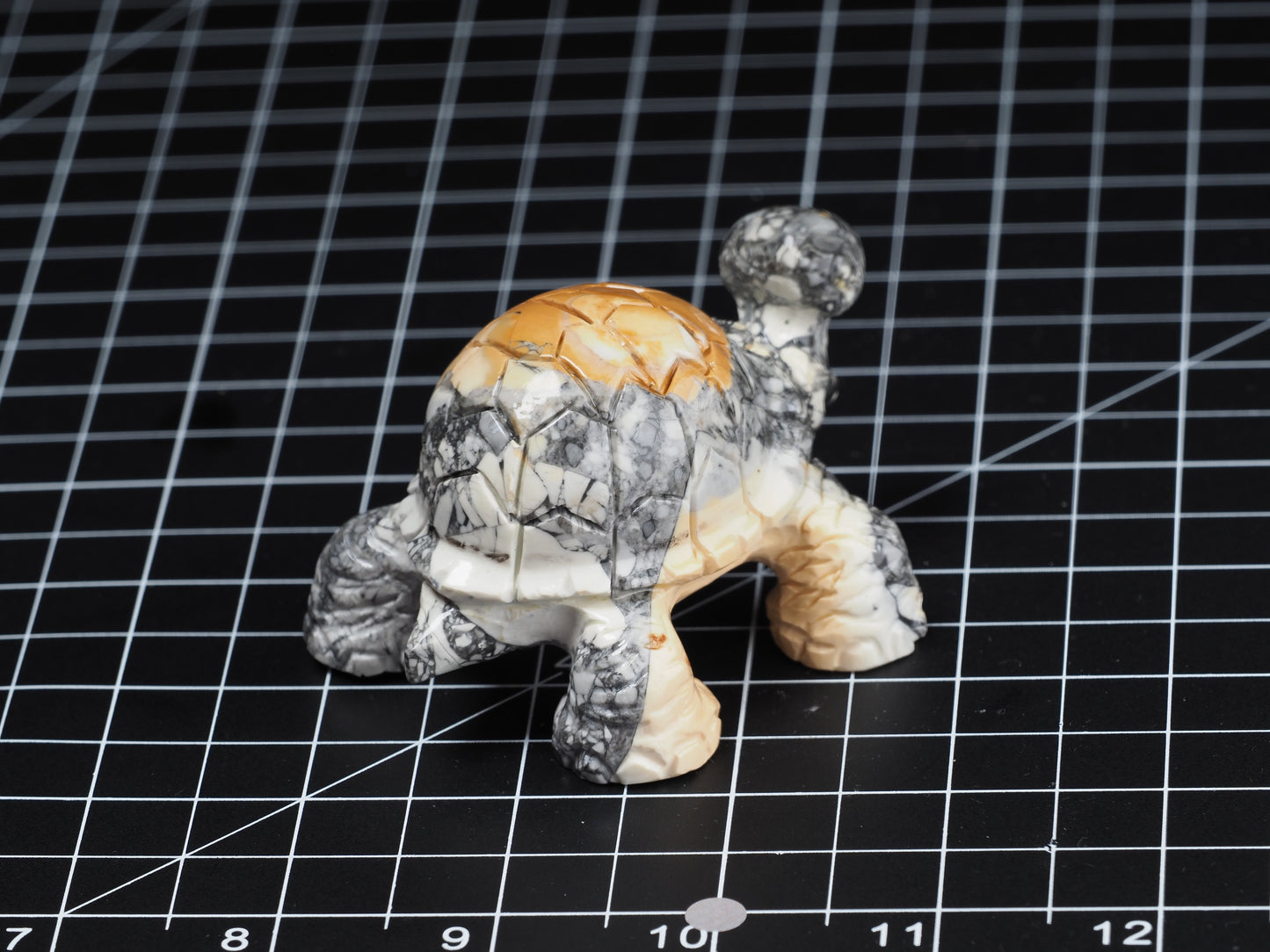 Tortoise / Turtle Maligano Jasper Carving