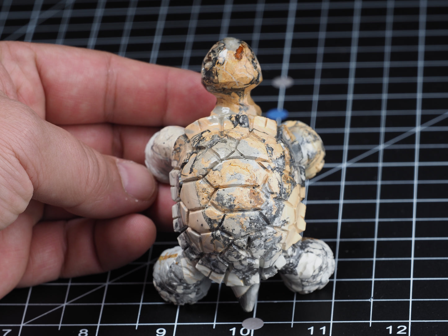 Tortoise / Turtle Maligano Jasper Carving